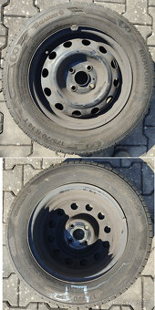 4 kola R14, 4x100, 5,5Jx14 ET46 + letní pneu 175/70, z hyund - 2