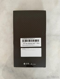 Sklo na displej 2x s aplikátorem Samsung Galaxy A55 - 2