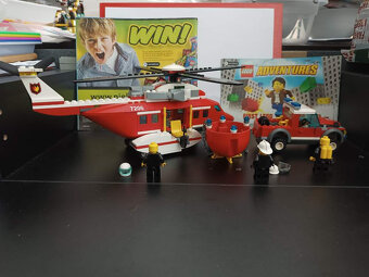 LEGO City 7206 Fire Helicopter +návod - 2