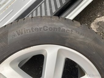 Sada ALU Originál Audi Q7 Zimní 225/55 R18 - 2