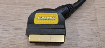 Video kabel SCART-SCART, Oehlbach 2m - 2