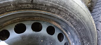 Prodám pneu (disk a Guma) - 215/55 r16 97w - 2