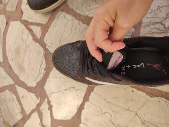 Air Jordan 1 low og Travis Scoot(Real)-(Pravý) - 2