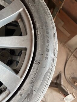 Kola Platin 5x100 et38 r16 s pneu Minerva 215/45/16 - 2