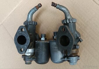 Karburátory Amal Fischer pro BMW R6 R61 jako BMW R5 a R51 - 2
