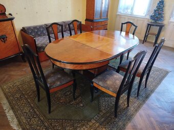 Starožitný obývací nábytek v zachovalém stavu - 2