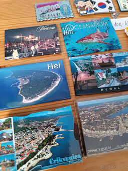 Cestovatelské magnetky a jiné, - 2