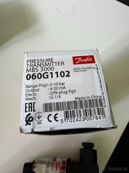 MBS 3000-2011-A1AB04-0 DANFOSS Převodník tlaku - 2
