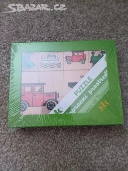 Dřevěné puzzle - český výrobek - 2