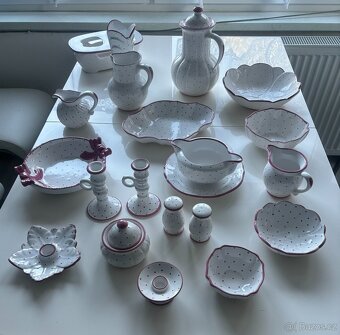 Keramika GMUNDNER, 20dílná sada, originál, značeno. - 2