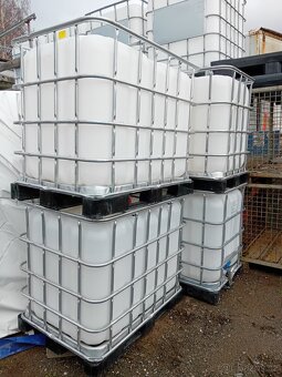 Nádrž na dešťovou vodu objem 600 i1000 l - IBC kontejner - 2