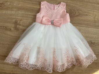 Slavnostní šaty pro holčičku 1-1,5 roku - 2