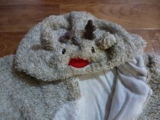 Dětský teplý overal s kapucí  "Sobík" - 2