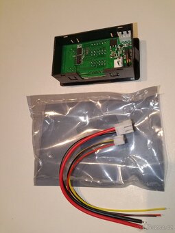 Panelový digitální voltmetr,ampérmetr,wattmetr DC - 2