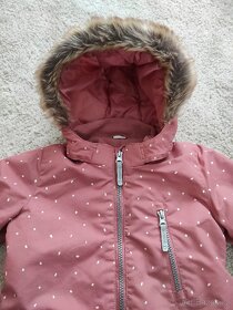 Dívčí zimní kombinéza HM s kapucí, vel. 80 - 2