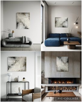 Abstraktní obraz 100x80cm - 2