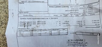 Prodám podložky Eibach - 2