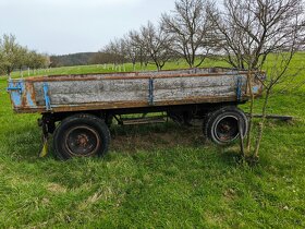 PRODÁNO - Vlečka za traktor 5t - 2