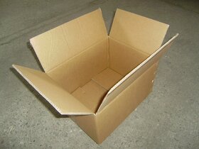 Kartonové krabice 390x295x190 mm, pětivrstvé. - 2