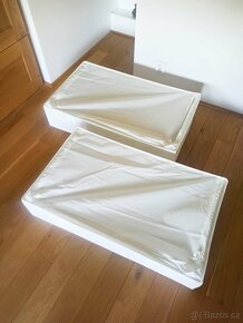 Dva úložné boxy SKUBB IKEA 93x55x19cm - nové - 2