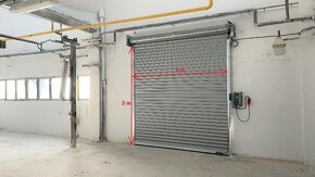Nájem skladově výrobní haly 1650 m2, LOUNY (Dálnice D7) - 2