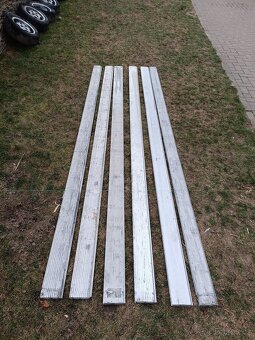 Hliníkové laťe zánovní prkna z návěsu kamionu - 2