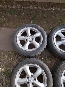 ALU kola mercedes R16 7Jx16 et 37 Zimní pneu 205/55/16 - 2