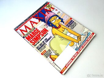 Časopis Maxim sběratelská rarita Marge Simpsonová duben 2004 - 2