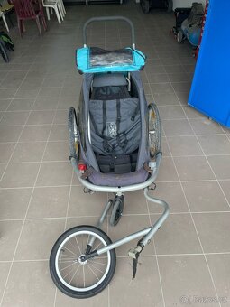 Cyklovozík Croozer kid for 1 - trojkombinace - 2