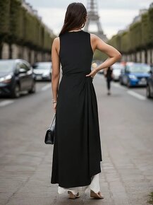 Elegantní set letních kalhot a dlouhých pološatů - 2