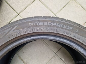 Nokian Powerproof 1 - 225/45 R17 94Y - 5mm - rok 2023 - 2ks - 2
