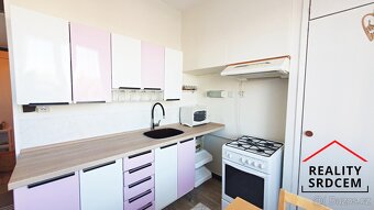 Pronájem částečně zařízeného bytu 1+1, 36 m2, ul. Lískoveck - 2