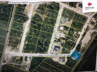 Prodej stavebního pozemku 864 m2 Žáky - 2