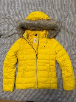Bunda Tommy Hilfiger xs žlutá - 2