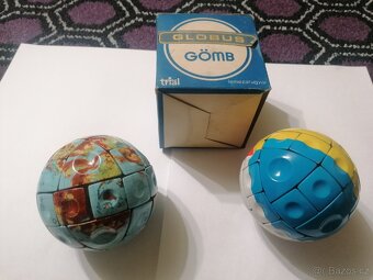 Hlavolamy-Koule a Globus 80.Léta - 2