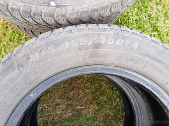 4 Pneu SAVA M+S 165/70 R14 - 2