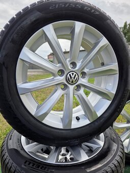 Pěkná zimní sada VW PASSAT B8 17" 5x112 215/55/17 - 2