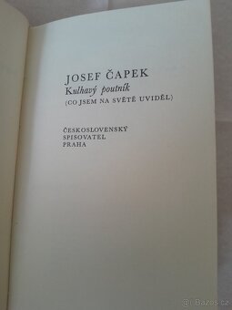 Kulhavý poutník- Josef Čapek - 2