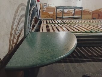 Unikátní dřevěná postel 160 - 2