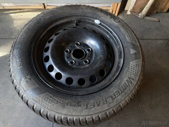 Zimní VW GOLF 7 / OCTAVIA 3 15" 5x112 KUMHO 195/65R15 Zimní - 2