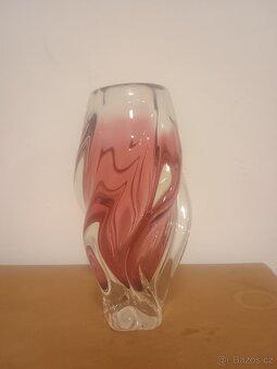 Váza hutní sklo Hospodka - 2