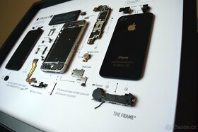 Nástěnný obraz iPhone 4S - dekorace kanceláře nebo dárek - 2