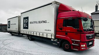 MAN TGL 12.250 manuál 2019 + vlek Glocar CA1 - 2