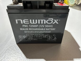Nová aku baterie 12V 50Ah - 2