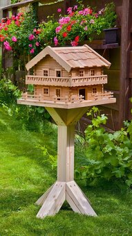 Exkluzivní dubový ptačí domek - 2