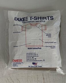 3ks pánských triček Duke Tactical pískové nové XL - 2