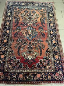 Perský starožitný figurální TOP koberec 198x130 - 2