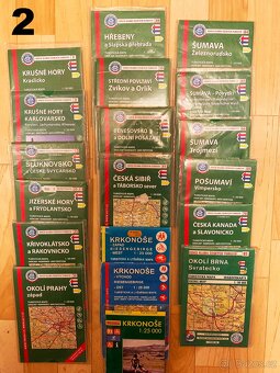 Soubor map a turistický atlas – vše 880 kč - 2