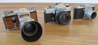 Pentacon F, Praktica FX a Praktica PLC3 fotoaparáty prodej. - 2