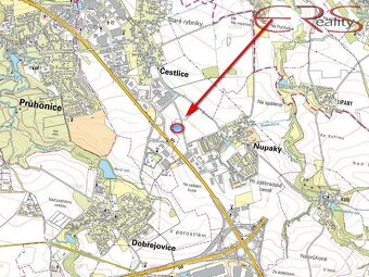 Prodej podílu 1/6 zemědělská půda, 8 407 m2 - Nupaky - 2